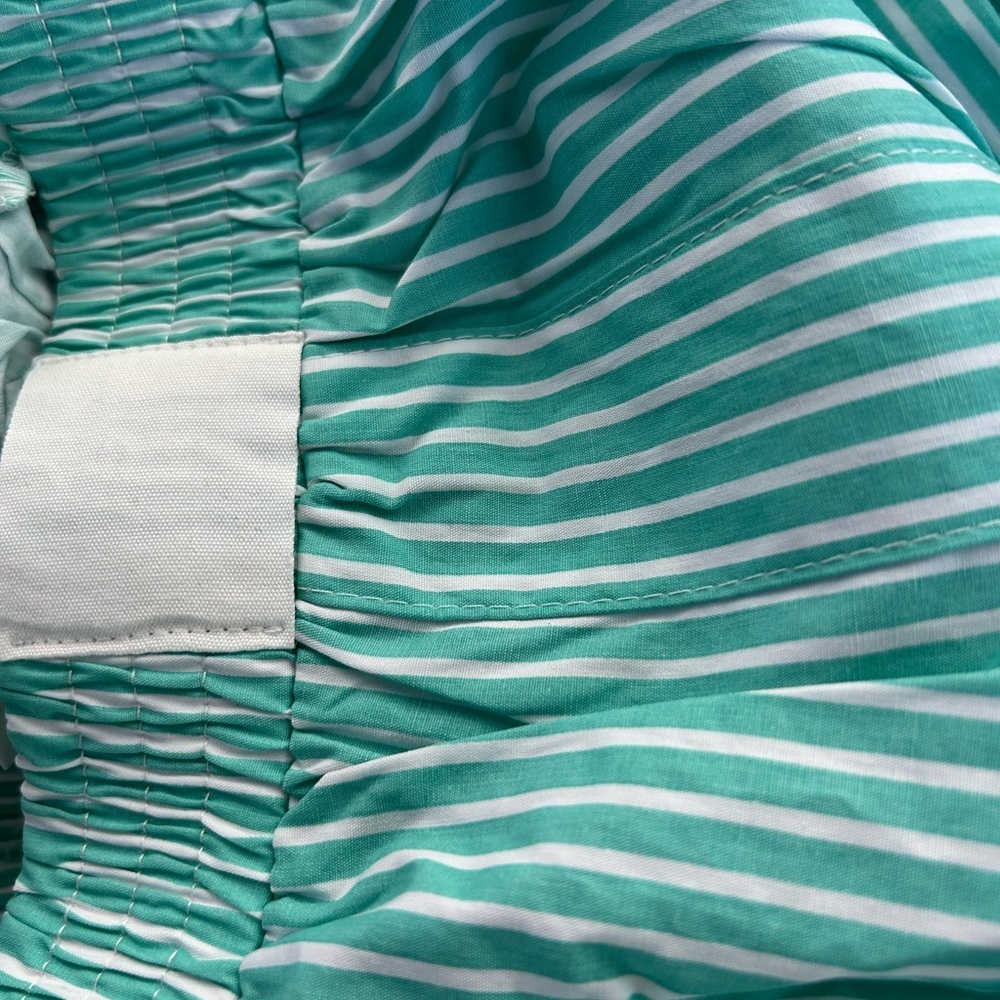 Green Striped Pants - Picture 3 of 5